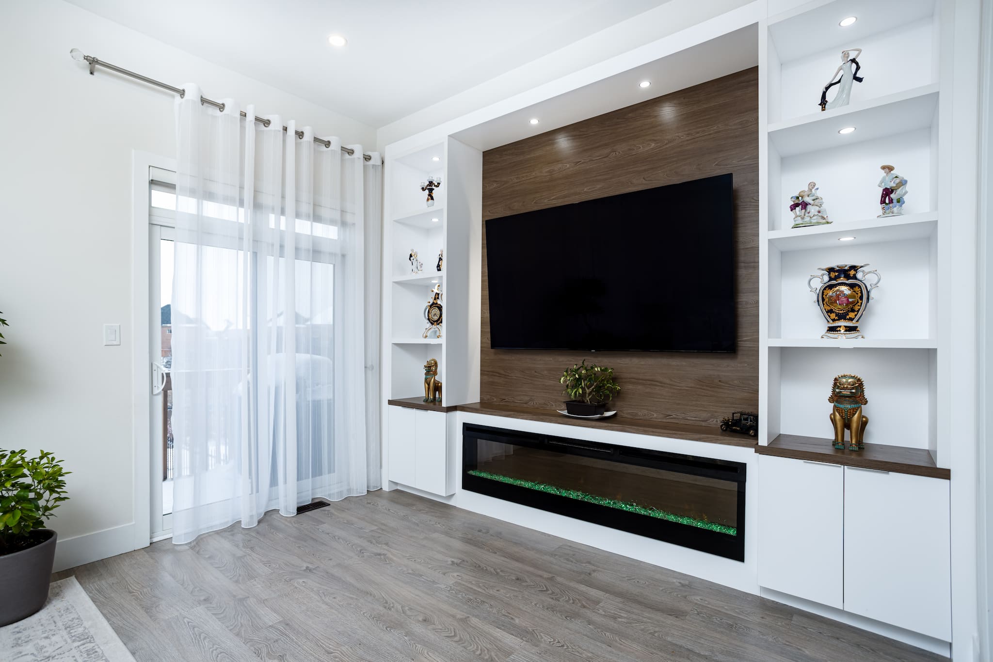 Elevate Your Living Space with a Custom TV Wall